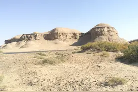 到乌尔禾戈壁滩上旅游，顺便捡捡石头图片