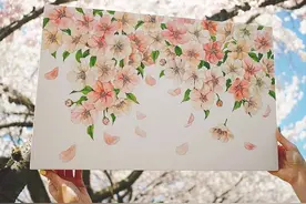 韩国美女坚持画水彩2560天，治愈了2000万网友，每一幅画浪漫至极图片