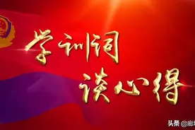 学训词 谈心得|践行重要训词 廊坊公安民警这样说图片