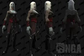 魔兽世界9.0前瞻：新种族吸血鬼的模型和男女特色订制一览图片