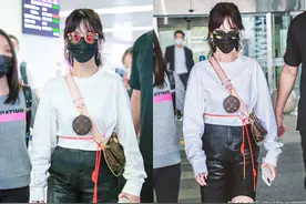 赵雅芝只不过将斜分刘海变成空气刘海，瞬间就变成时尚女ido图片