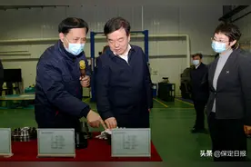党晓龙到清苑区调研检查时强调 牢固树立企业家精神大力发展企业家经济 努力完成全年经济社会发展主要目标任务图片