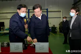 党晓龙到清苑区调研检查时强调 牢固树立企业家精神大力发展企业家经济 努力完成全年经济社会发展主要目标任务图片