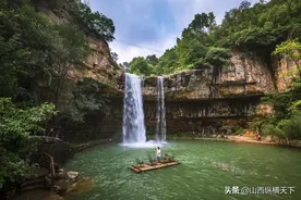 3月太行山大峡谷初春如期来临，美景如画图片