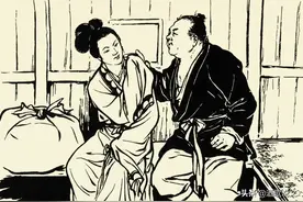 民间故事：小寡妇推磨，色员外挨打图片