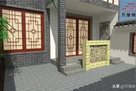 一个院子一片风景图片