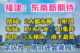 福建2035：人口0.47亿，2条带，2大都市圈，3大枢纽，6城房价下跌图片