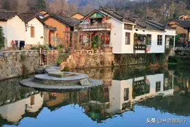 河南与湖北交界，有个新开发的小山村，生态佳没门票图片