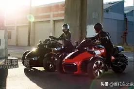 酷炫倒三轮庞巴迪Spyder F3 S，外观霸气上档次图片