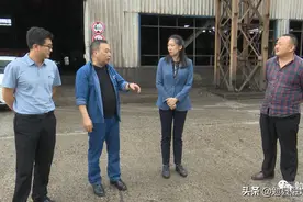 张僤调研部分企业生产经营情况图片