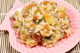 米饭新做法，不爱吃饭的宝宝也能吃一碗，大脑发育快，个子蹭蹭长图片
