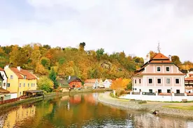 摄影美图：捷克波西米亚童话镇  by Cesky Krumlov ​​​​图片