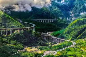 全国最难修的五条道路，有的修了半个世纪，有的花费近三百亿图片