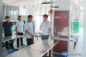 河津消防联合教科局排查中小学校园消防安全隐患图片