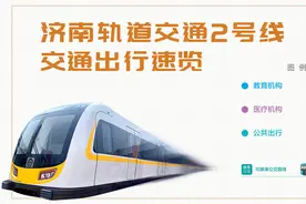 一图在手，你需要的全都有！济南轨道交通2号线出行速览图片