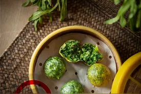 三月食野，野菜团子、水晶虾蟹包、一品香椿蒸黄鱼……图片