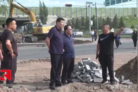 土左旗政协高度关注察素齐镇重点工程及防洪防汛工程建设图片