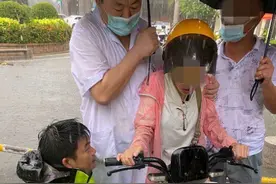 危急，女子受伤流血，三亚民警冒雨救助图片