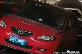 南宁一车主开车去维修，一个动作闹出悲剧图片