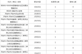 2020年河南省公务员考试报名人数统计：273个岗位报名人数为0图片