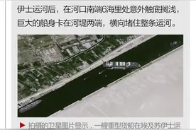 漫热点丨每小时损失4亿美元，一图读懂苏伊士运河堵塞事件图片