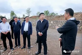 中阳：赵沂旸在枝柯工业园区调研图片