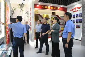 李素颖代检察长到永年区检察院调研指导工作图片