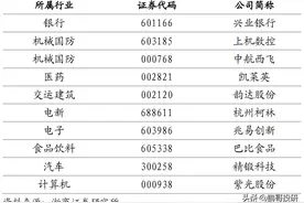 浙商证券十大金股图片