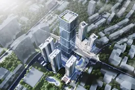204米！兰州“益通筑梦时代广场”东区住宅封顶图片
