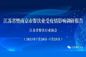 江苏省暨南京市餐饮业受疫情影响调研报告图片