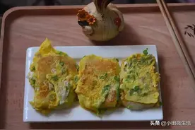 台州温岭的特色小吃“鸡蛋麻糍”，口感咸香软糯，你吃过吗？图片