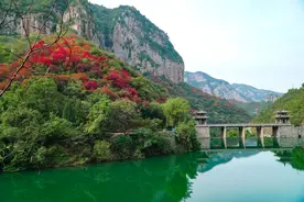 郑州巩义赏红叶 从盼代沟到慈云寺 免费徒步环线游 一路惊艳图片
