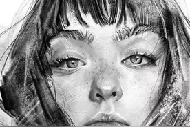 韩国艺术家kildren的人物肖像手绘插画油画作品 高颜值少女少男图片