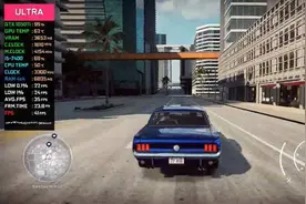 《极品飞车21》PC版GTX 1050Ti性能展示 极限画质40帧图片
