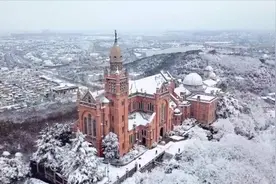 雪，让上海美出了新高度图片