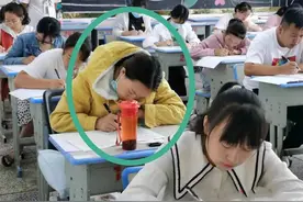 90后最强妈妈，生娃3个半小时后披棉袄奔赴考场，最终双喜临门图片