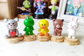 轻松熊要这样丢出来的才有趣，你们觉得呢？哈哈哈哈