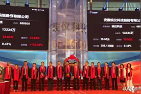 安徽首家！皖仪科技今登陆科创板图片
