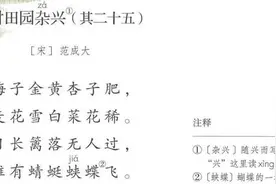 统编版四年级语文下册课时预习单《古诗词三首》第二课图片