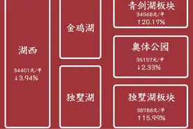 过于真实！苏州22大主流板块，过去一年房价涨跌幅度曝光！图片