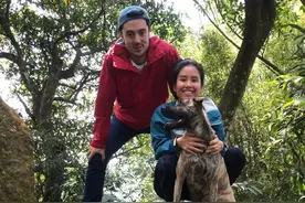 爬狮头山，在家时间长了来户外运动吸收负离子，提升免疫力图片