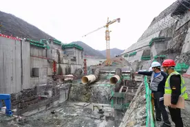 黄金峡水利枢纽 扬起引汉济渭“龙头”拥有亚洲最大泵站、最高标准鱼类增殖站图片