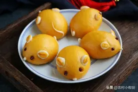老鼠花样面食的做法，好看又好吃，做法不难，寓意好，图吉祥图片