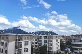 蓝天白云，晴空万里...鹤壁的天空真美图片