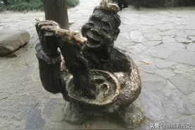 大雁塔民俗雕塑：陕西八大怪的成因典故图片