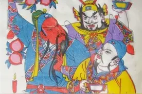 杨家埠的木版年画图片