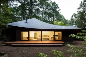 质朴禅意的日本建筑艺术之美 - 四叶别墅图片
