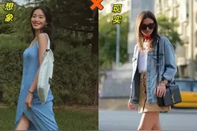 小腿粗怎么穿？二分靠裤子，八分靠鞋子，学会技巧其实很简单图片