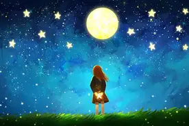 【叶话】星星的孩子，是遗落在人间的天使图片
