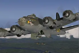 「航空史话」万里雏鹰初展翼——二战B-17“飞行堡垒”重型轰炸机图片